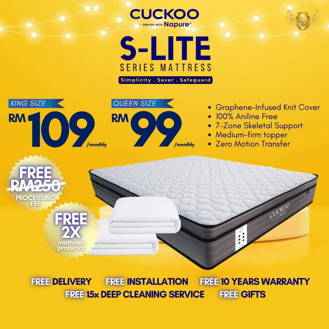 promosi tilam cuckoo napure